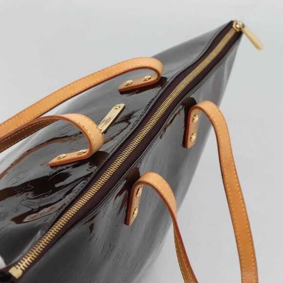 LOUIS VUITTON Monogram Vernis Bellevue GM Tote Bag Amarante M93589 Auth yk18864 - Picture 7 of 16